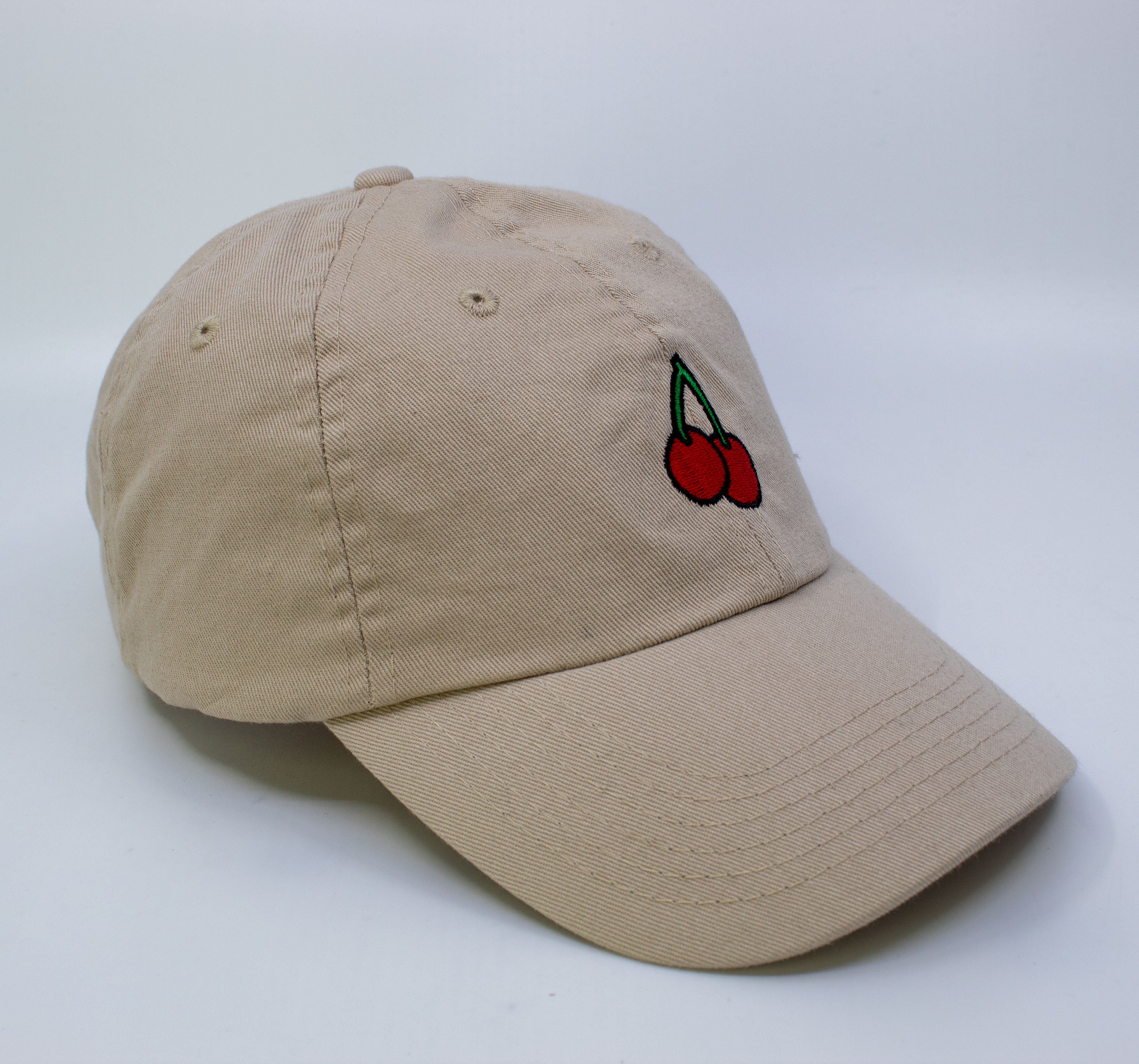 Standard Goods Cherry Dad Hat - Stone