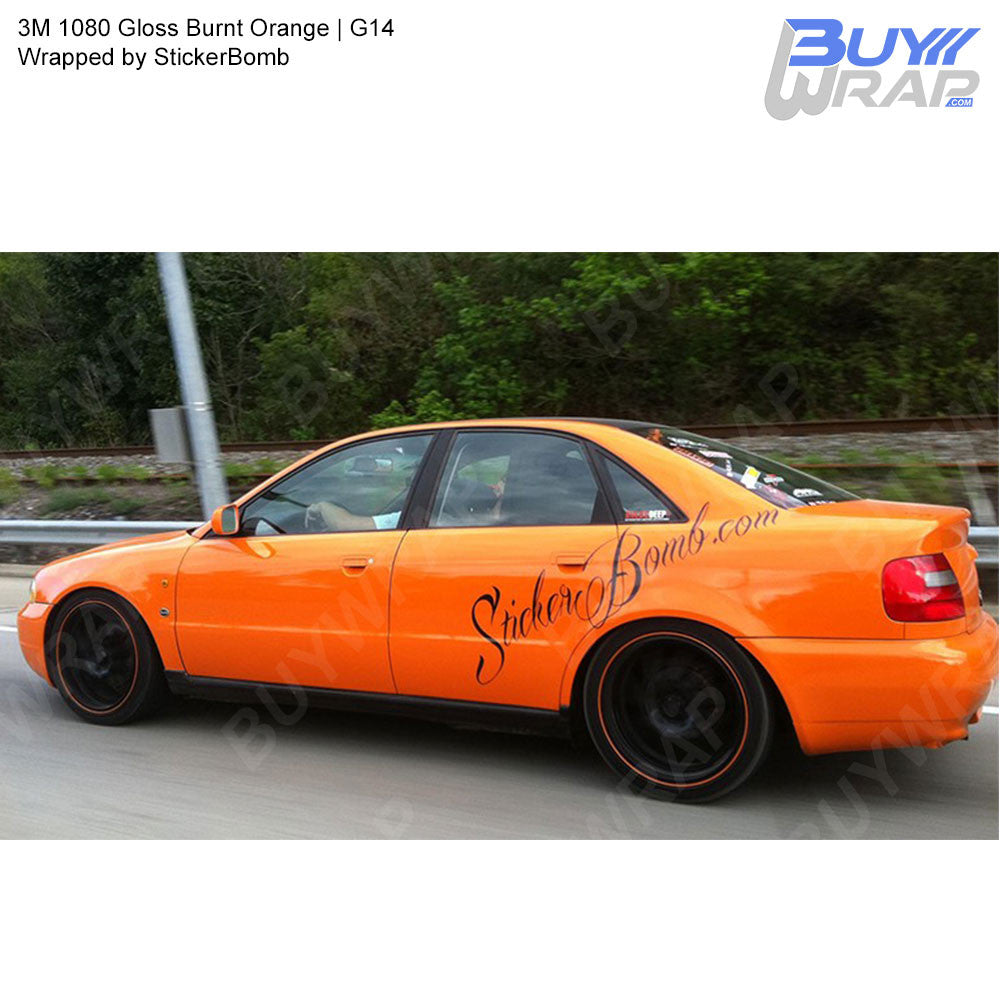 3 M 1080/2080 Gloss Burnt Orange|G 14|Vinyl CAR WRAP Film (5 ft x