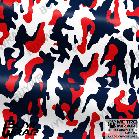 Navy Camouflage - Metro Wrap