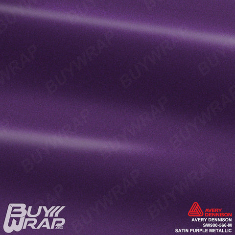 Avery Dennison SW900 Matte Purple Metallic Vinyl Wrap