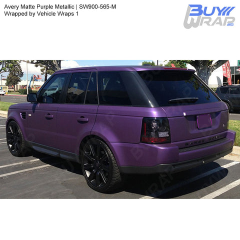 avery dennison matte metallic purple vinyl wrap  buywrap