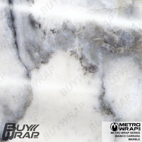 Metro Wrap Series Bianco Carrara Marble Car Wrap Film – BuyWrap.com