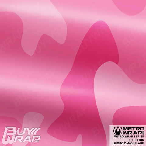 Pink Camo Vinyl Wrap