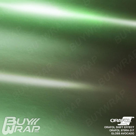 Gloss Silver Green Pearl - Orafol