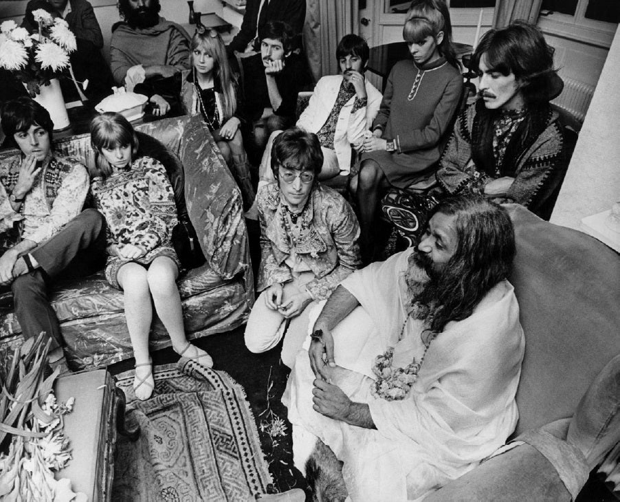 The Beatles' First Meet with the Maharishi and Journey to India