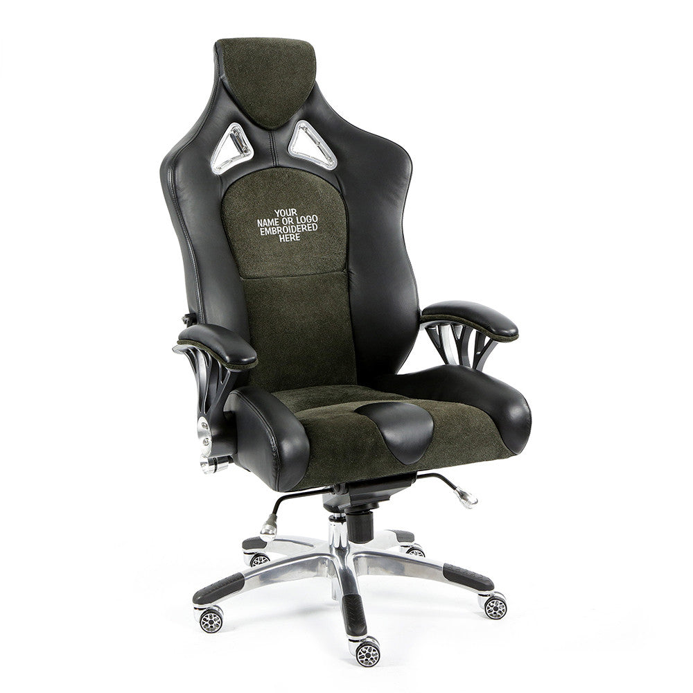 alcantara computer chair