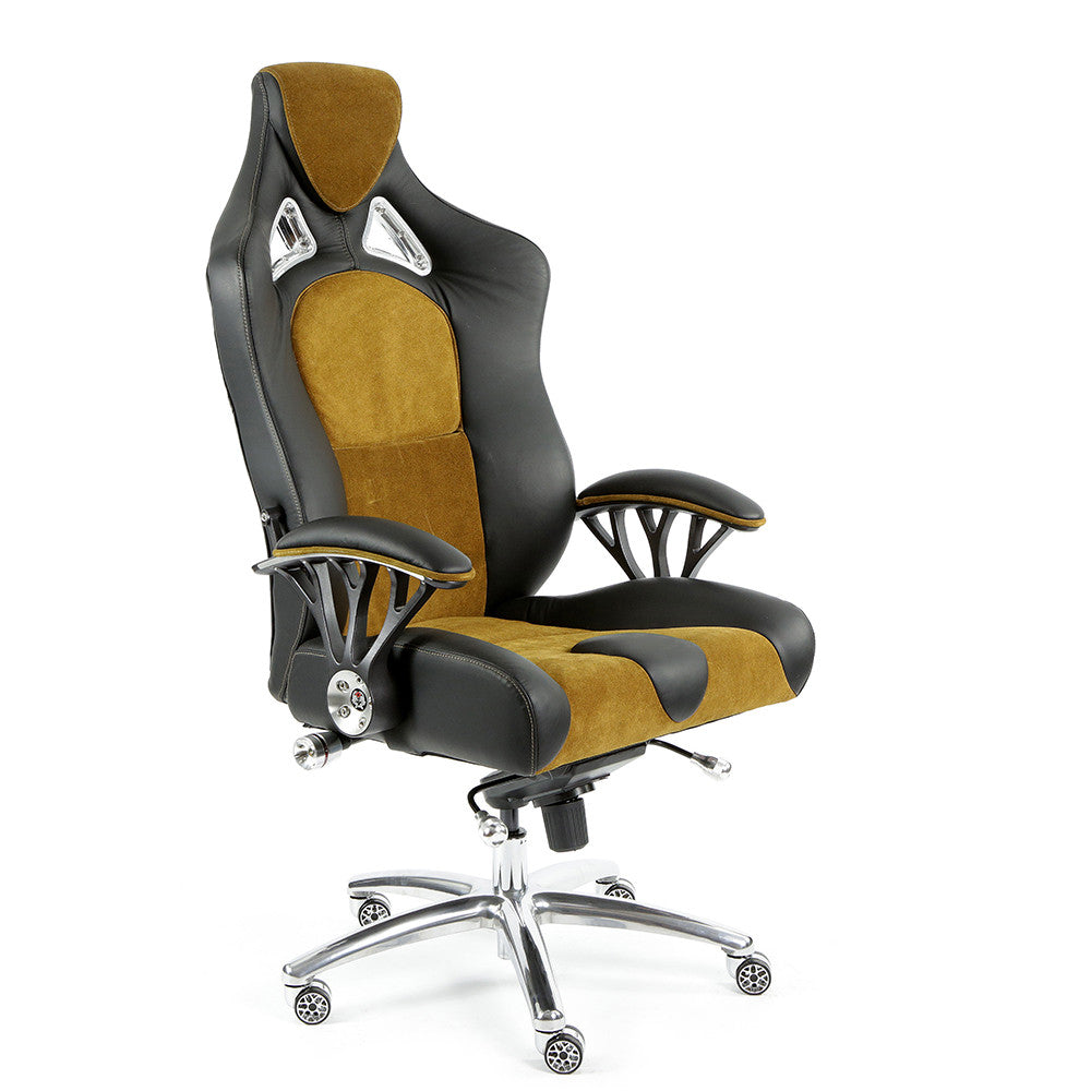 alcantara computer chair