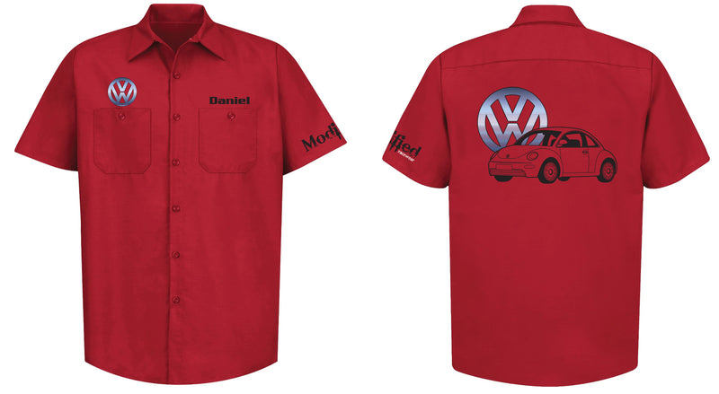 VW New Beetle Logo Mechanic's Shirt – Modified racewear