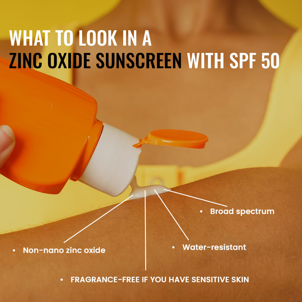 what to look in a zinc oxide sunscreen