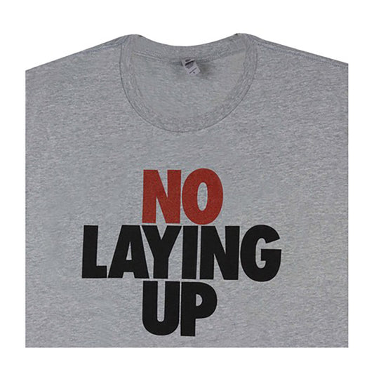 No Laying Up Ladies Strapped Baltimore T-Shirt | Heather Grey Small