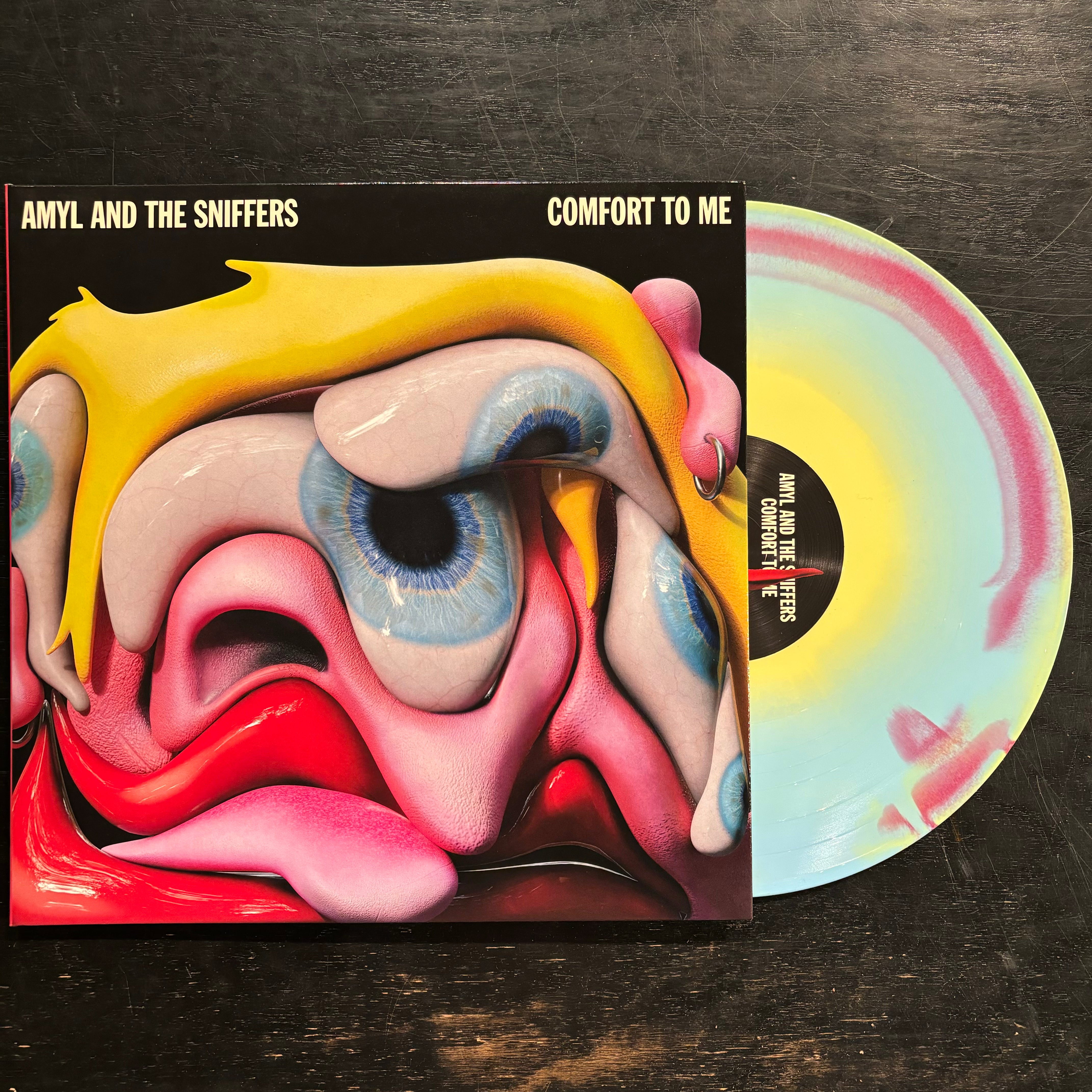 AMYL & THE SNIFFERS - COMFORT TO ME ( USED 2021 MELT LIMITED VINYL LP)