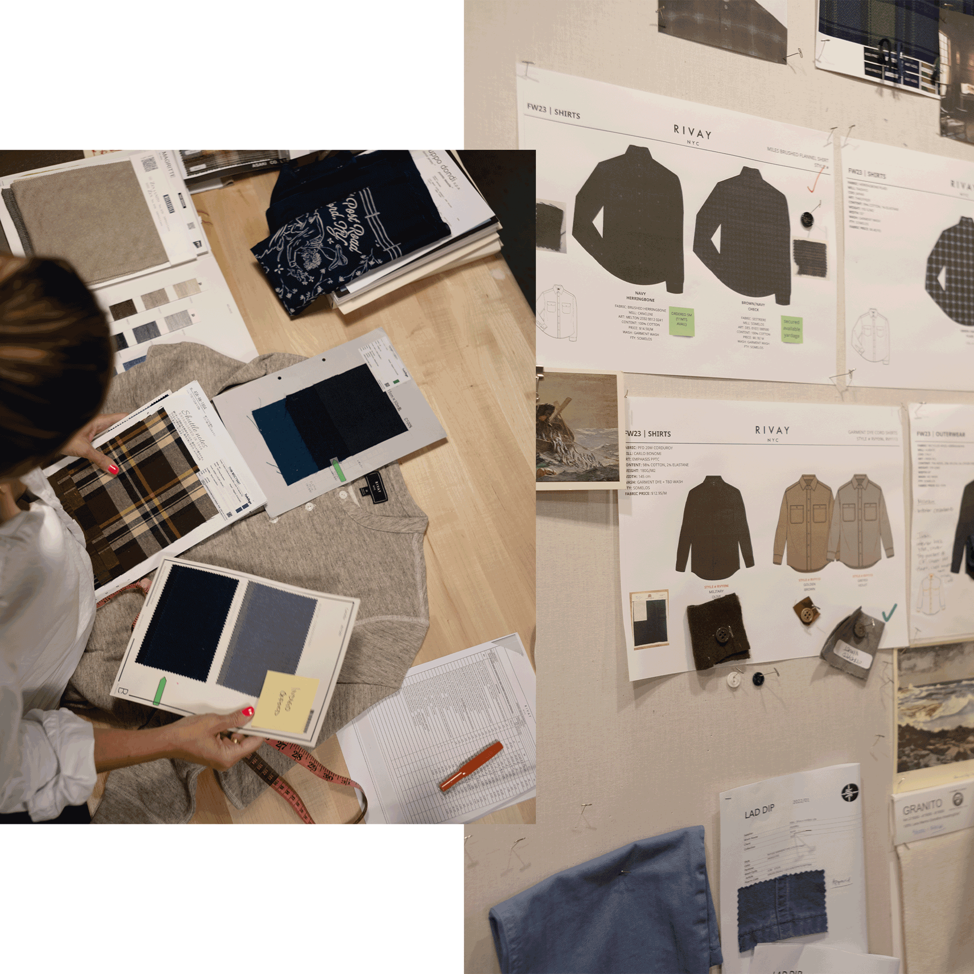 Our Story: Katie in the Rivay Design Studio