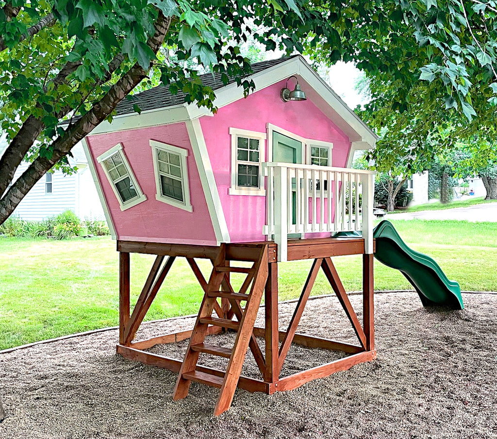 Cool Playhouse Plans 160 Designs Kids Love Pauls Playhouses