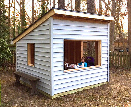 Paul's Outdoor Hideaway | Free 8x8 Playhouse Plan