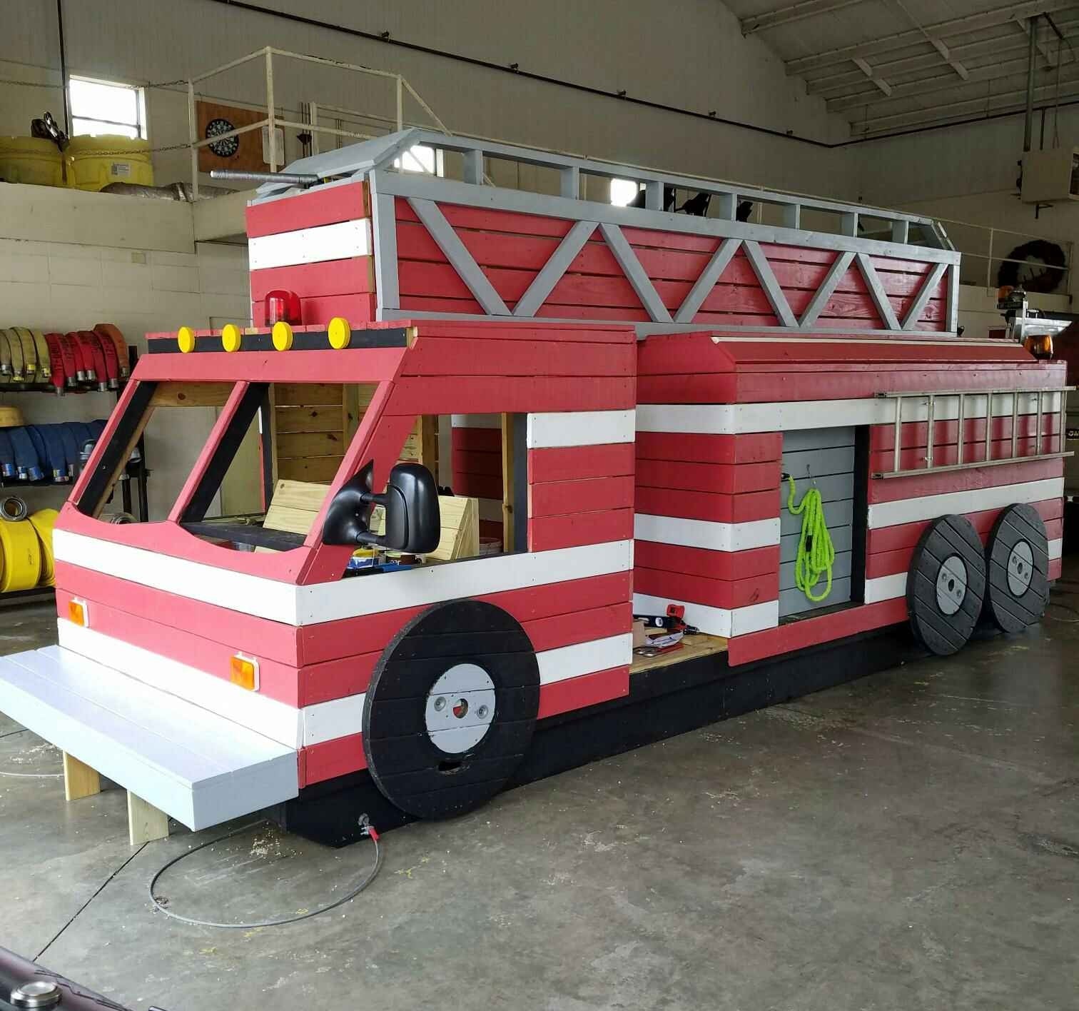 fire truck playhouse