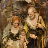 Handcrafted Nativity figurines