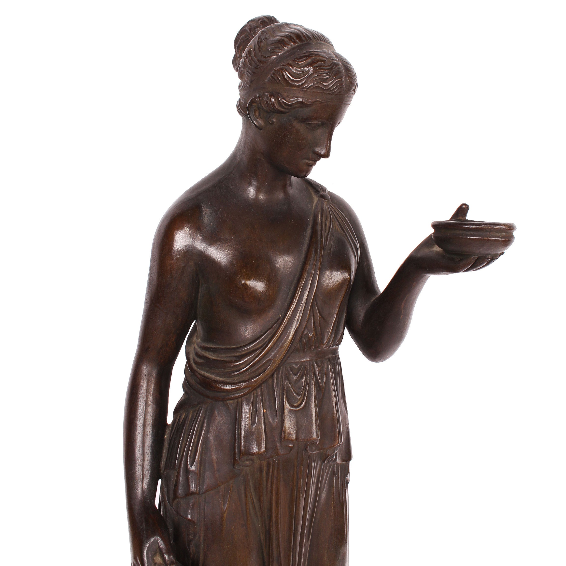 Manifattura di Signa Classical Terracotta Statue - Fatto a Mano Antiques