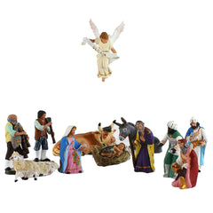 Set of Small Terracotta Nativity Figurines from Naples