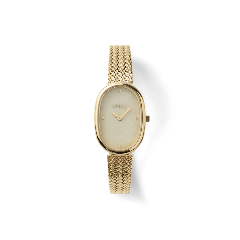 breda-jane-tethered-1741n-champagne-mother-of-pearl-gold-metal-mesh-watch-front