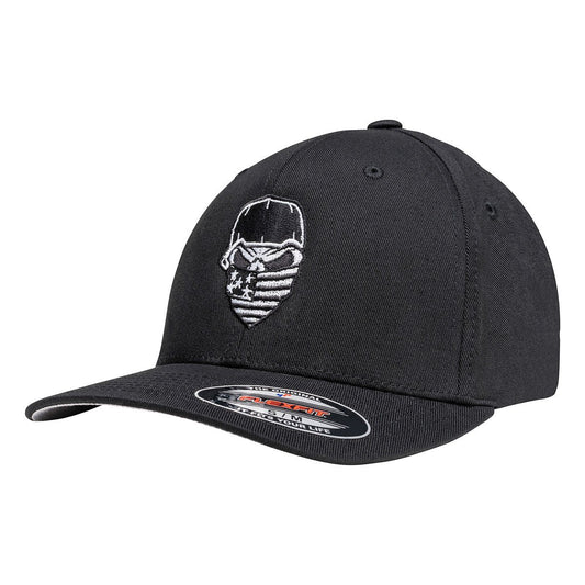 The Ultimate American Flag Hat - The Blackout Flexfit (S/M)