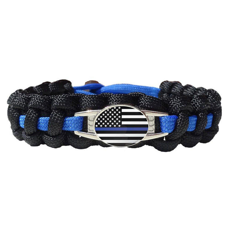 police paracord bracelet