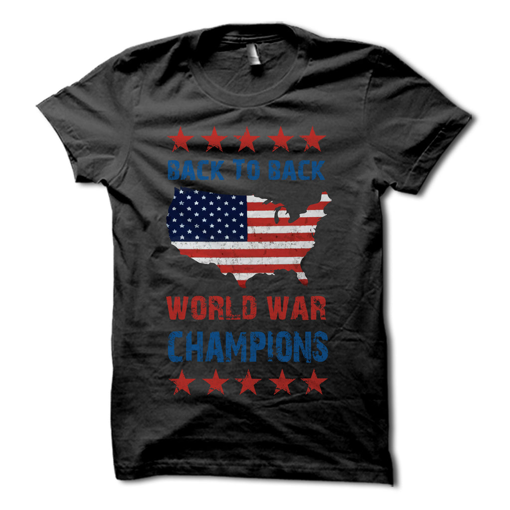 back to back world war champs sweatshirt