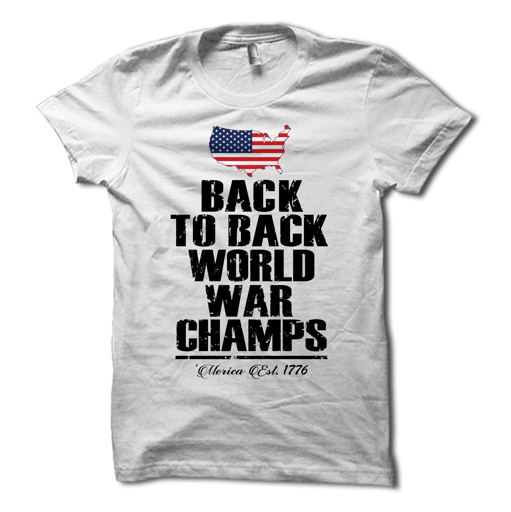 merica back to back world war champs t shirt