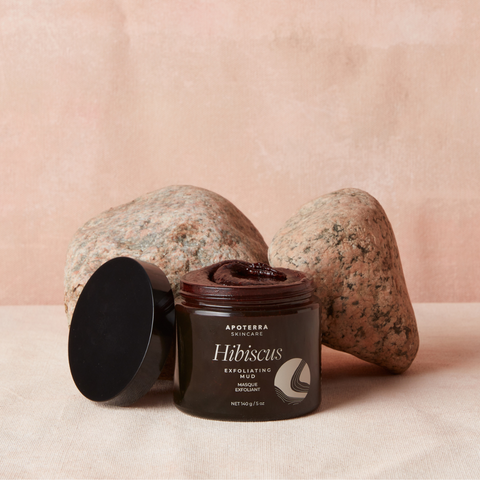 hibiscus exfoliating mud