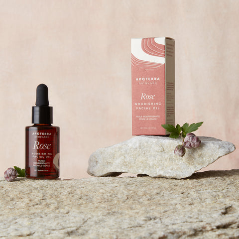 Rose Nourishing Facial Oil for Hydration and Moisture