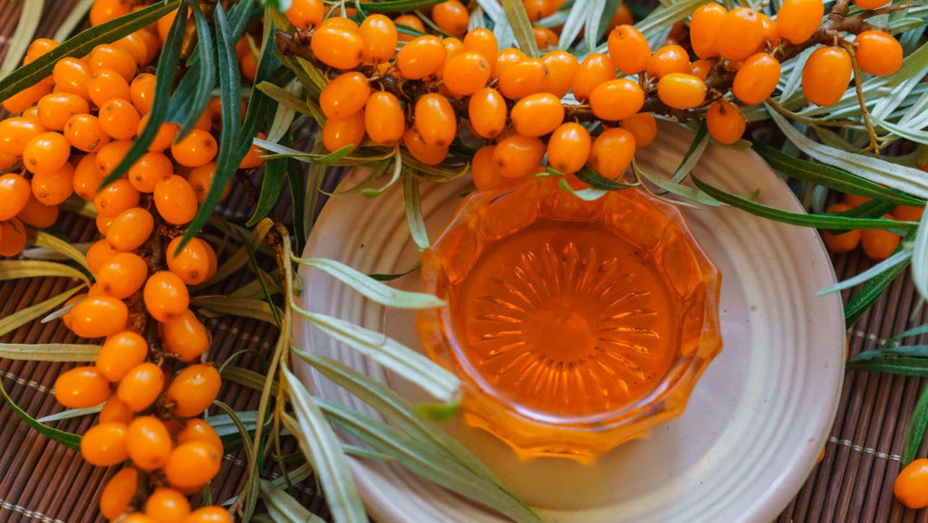 sea buckthorn berry oil for natural skin brightening