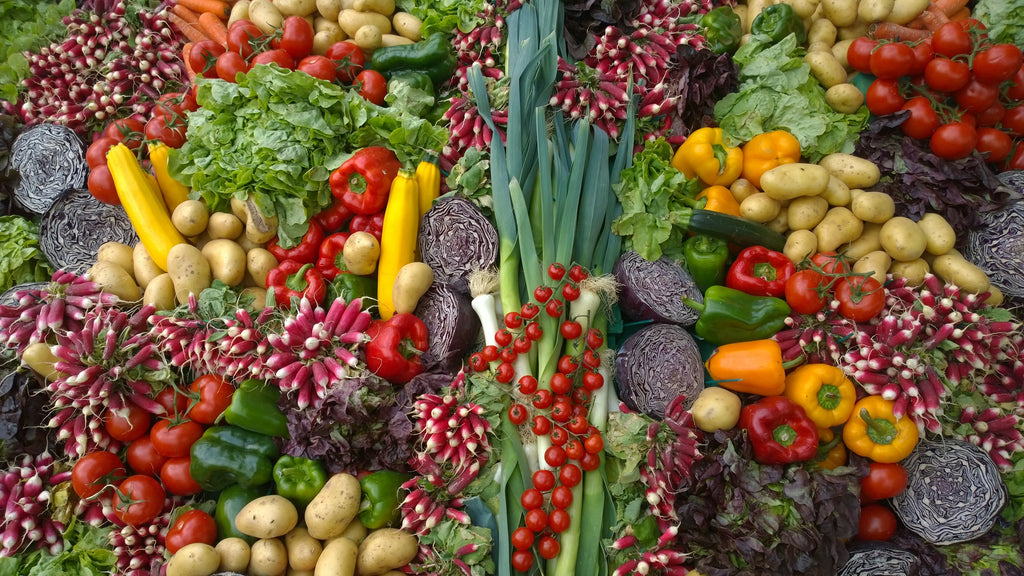 Multicolored Vegetables