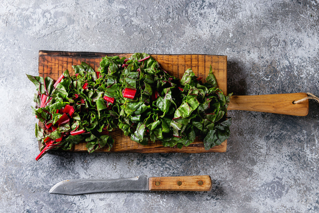 Swiss Chard to boost magnesium levels for hormonal acne