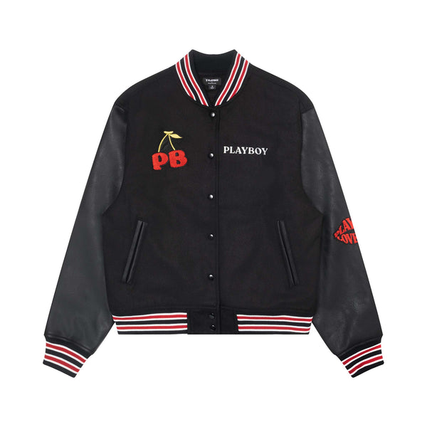 2022SS MEDM x PLAYBOY JACKET スタジャン 高性能 www.virtually