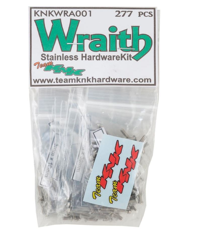 Team KNK - Stainless Hardware Kit for Axial Wraith