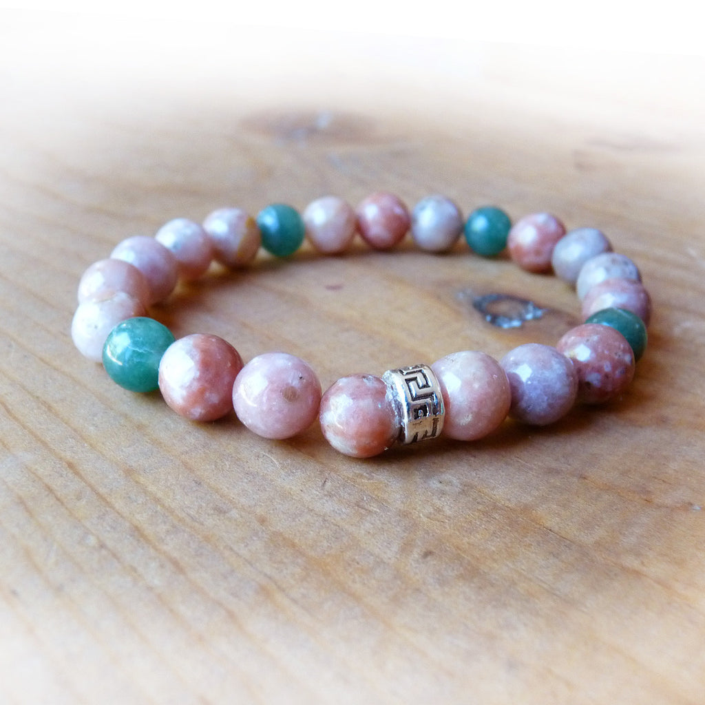 Handmade Gemstone Beaded Bracelets for Men