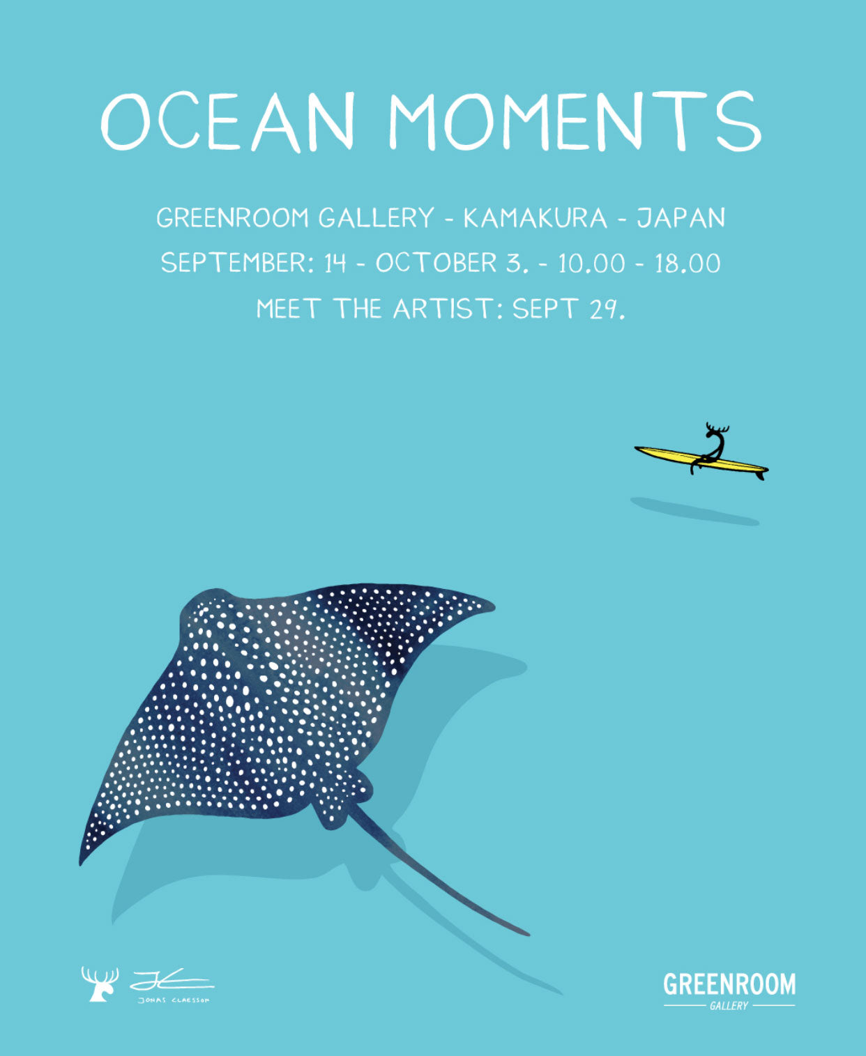 Ocean Moments Jonas Claesson Exhibition Japan