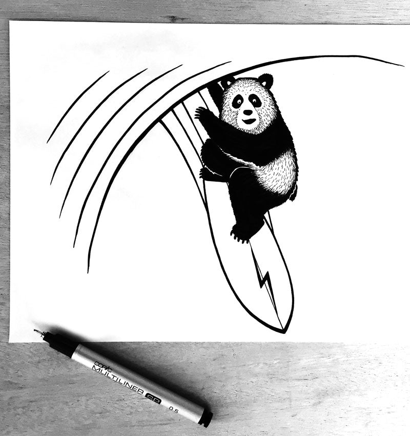 Surfing-Panda-Illustration