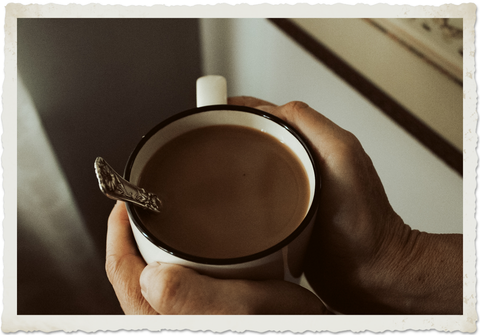 Yummy chocolate chai drink for winter goodness