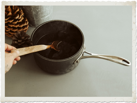 Making Chai Concentrate in a Saucepan