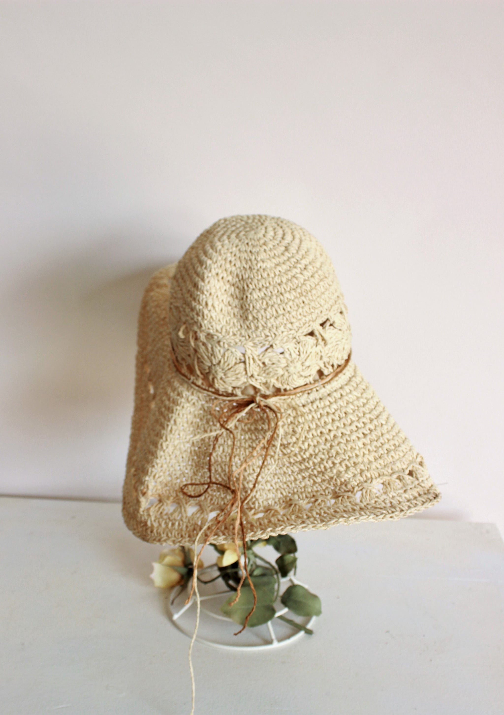 Vintage 1990s Straw Hat – Toadstool Farm Vintage