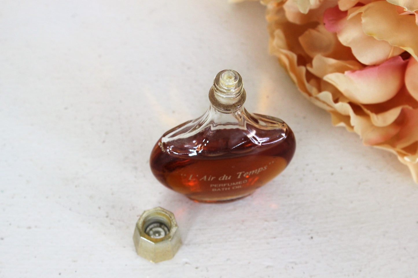 Vintage L'Air Du Temps Perfume Bath Oil 