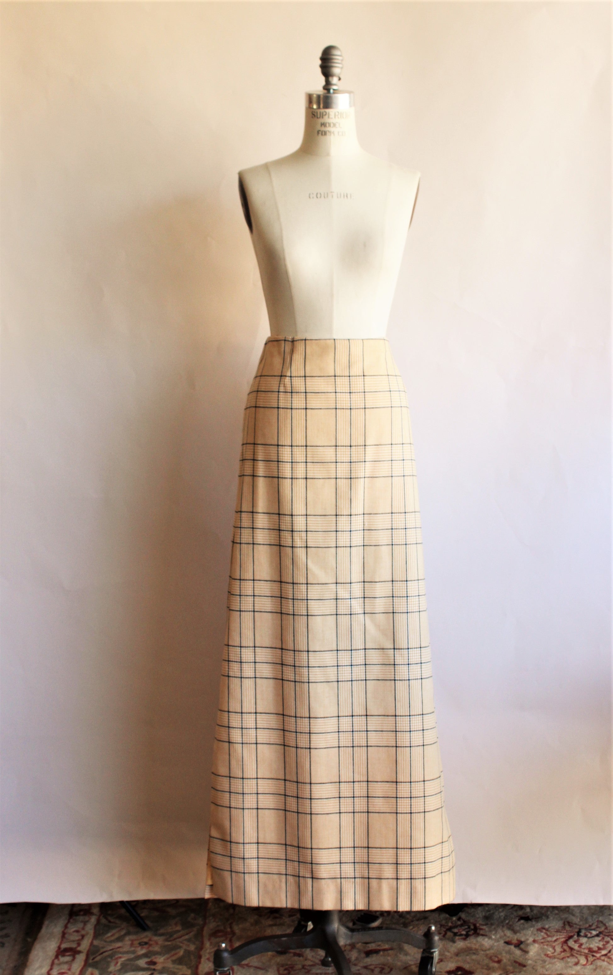 burberry maxi skirt