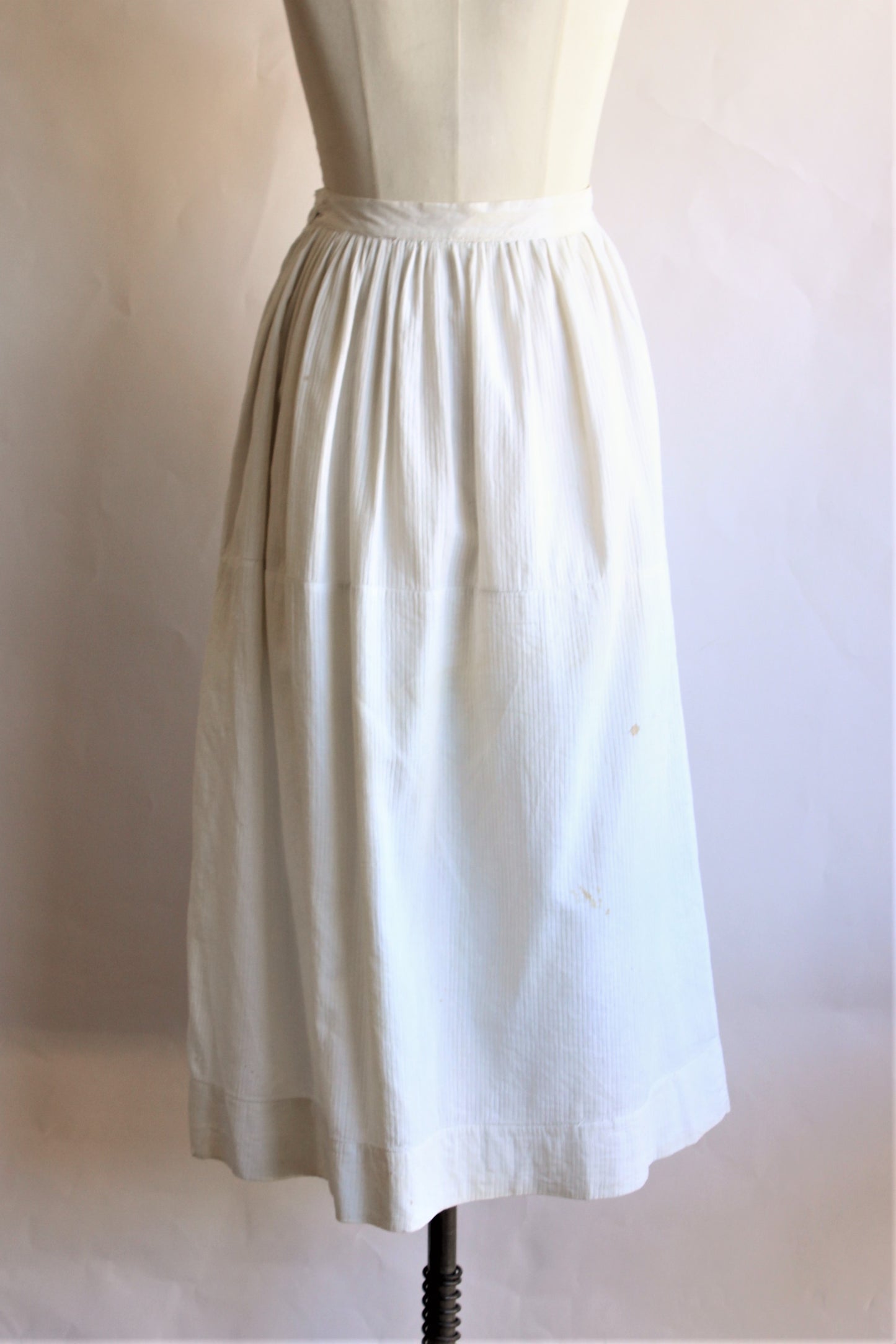 Vintage White Edwardian Petticoat#N# – Toadstool Farm Vintage