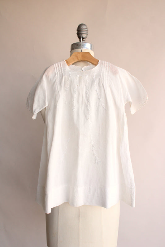 Knox Rose Womens Dress, White Cotton, Size Large, Boho Peasant