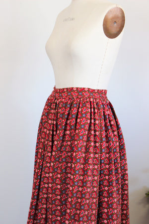 Vintage 1960s Maxi Skirt / Corduroy - Toadstool Farm Vintage