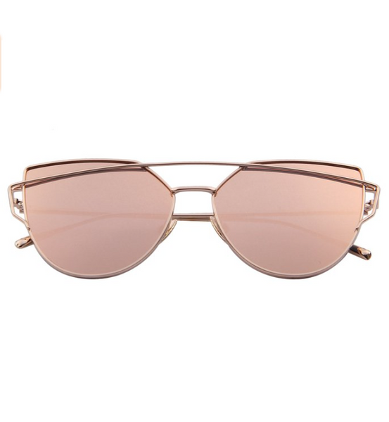 Party All Night Rose Gold Sunnies – MARK AND ESTEL