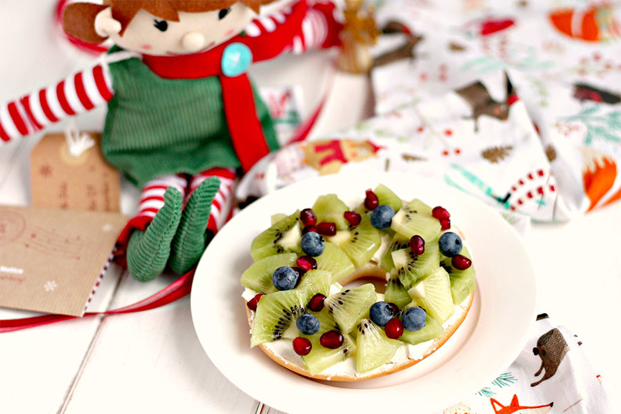 North Pole Breakfast Recipes | Fruity Christmas Wreaths – Elf For Christmas