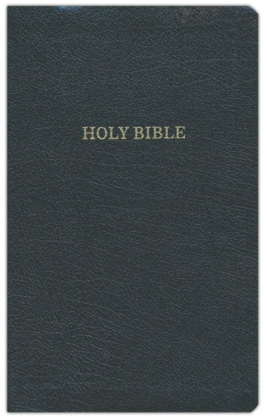 KJV Personal Size Giant Print Reference Bible (Comfort Print)-Black Bo ...