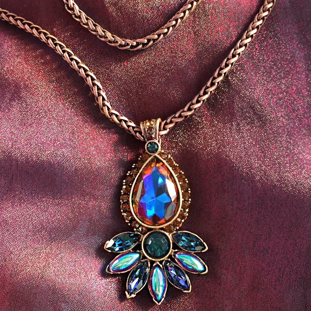 Choice Necklace; Vintage Opal or Vintage Peacock – Celebrate Faith