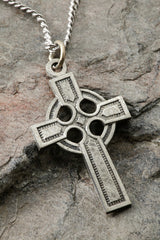 Sterling Silver Celtic Cross Pendant 28x20 MM – Celebrate Faith
